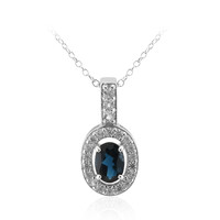 London Blue Topaz Silver Necklace