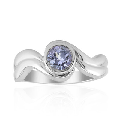 Lilac Tanzanite Silver Ring (Pallanova)