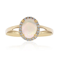 10K AAA Welo Opal Gold Ring