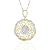 9K Welo Opal Gold Necklace (Ornaments by de Melo)