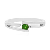 Russian Diopside Silver Ring