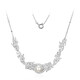 White Freshwater Pearl Silver Necklace