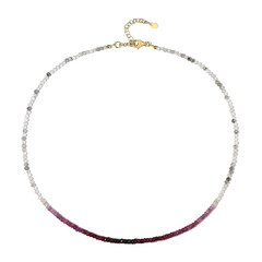 Ruby Silver Necklace