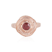 Pink Zircon Silver Ring (SAELOCANA)