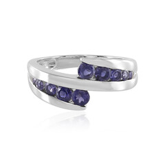 Iolite Silver Ring