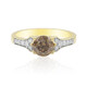 18K SI1 Argyle Cognac Diamond Gold Ring (Mark Tremonti)