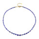 Tanzanite Silver Necklace