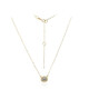 18K IF (D) Diamond Gold Necklace (Annette)