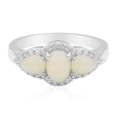 Welo Opal Silver Ring