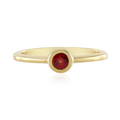 Tanzanian Ruby Silver Ring (Adela Silber)