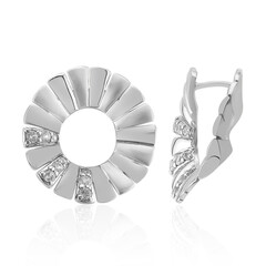 Zircon Silver Earrings