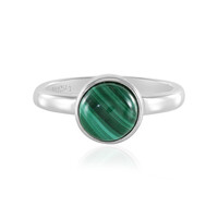 Malachite Silver Ring