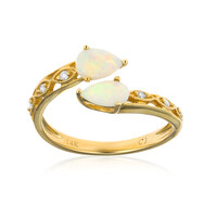 14K Australian Opal Gold Ring (CIRARI)