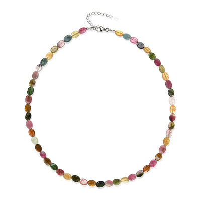 Tourmaline Silver Necklace