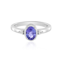 Tanzanite Silver Ring