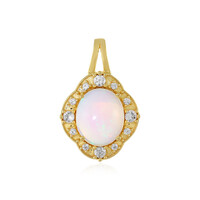 Welo Opal Silver Pendant