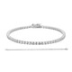 Zircon Silver Bracelet