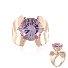 Rose de France Amethyst Silver Ring