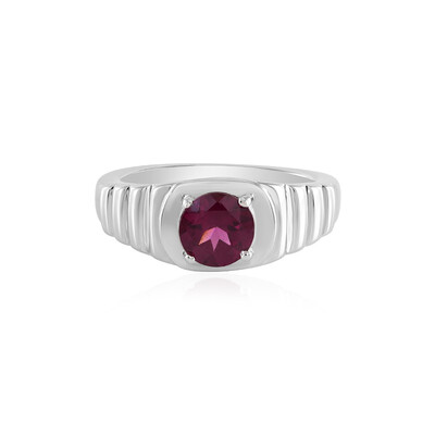 Rhodolite Silver Ring