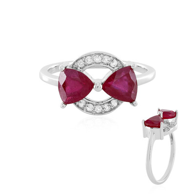 Madagascar Ruby Silver Ring