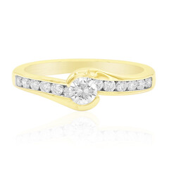 14K SI1 (G) Diamond Gold Ring