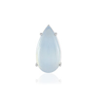 Brazilian Aquamarine Silver Pendant