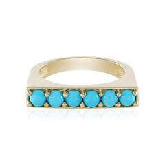 Sleeping Beauty Turquoise Silver Ring