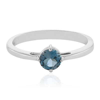 London Blue Topaz Silver Ring