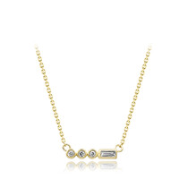 14K SI2 (H) Diamond Gold Necklace (CIRARI)