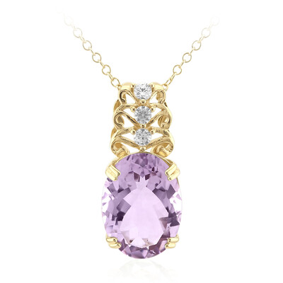 Bolivian Amethyst Silver Necklace