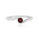 Tanzanian Ruby Silver Ring