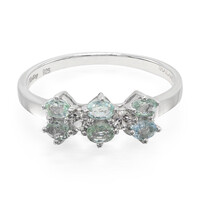 Paraiba Tourmaline Silver Ring