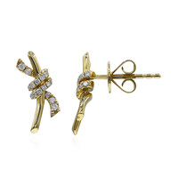 14K I1 (H) Diamond Gold Earrings (CIRARI)