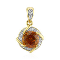 9K Spanish Sphalerite Gold Pendant