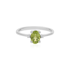 Peridot Silver Ring