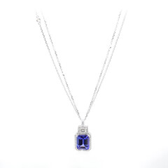 18K AAA Tanzanite Gold Necklace (CIRARI)