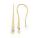 9K SI1 (G) Diamond Gold Earrings (Annette)