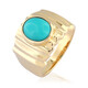 Sleeping Beauty Turquoise Silver Ring (de Melo)