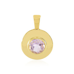 Rose de France Amethyst Silver Pendant