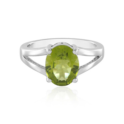 Peridot Silver Ring