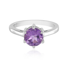 Uruguayan Amethyst Silver Ring