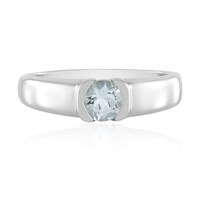 Brazilian Aquamarine Silver Ring