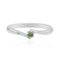 Madagascan Demantoid Silver Ring (John Ferry)