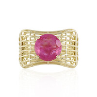 9K Madagascar Pink Sapphire Gold Ring (Ornaments by de Melo)