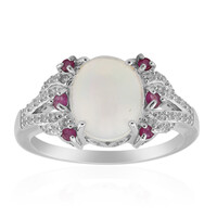 Welo Opal Silver Ring