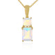 Welo Opal Silver Necklace