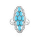 Sleeping Beauty Turquoise Silver Ring (Faszination Türkis)