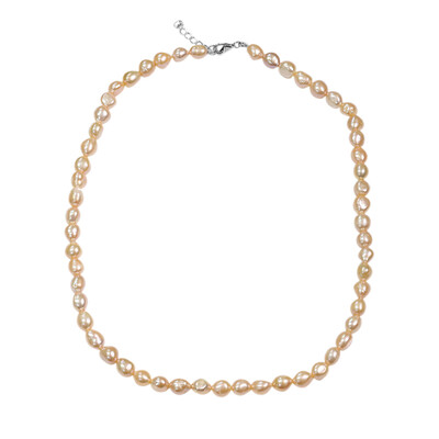 Freshwater pearl Silver Necklace (TPC)