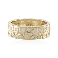 9K I2 (H) Diamond Gold Ring (de Melo)