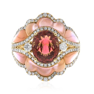 14K Congo Neon Tourmaline Gold Ring (CIRARI)